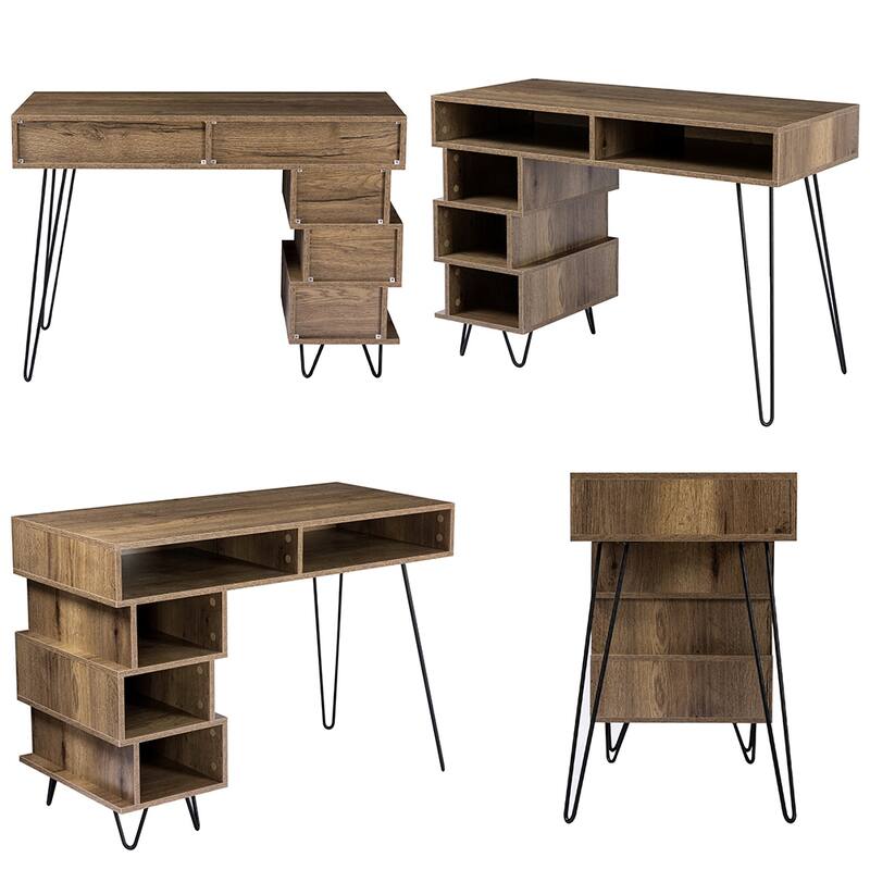 Desk with Storage, Work Desk Study Desk,Writing Desk Bed